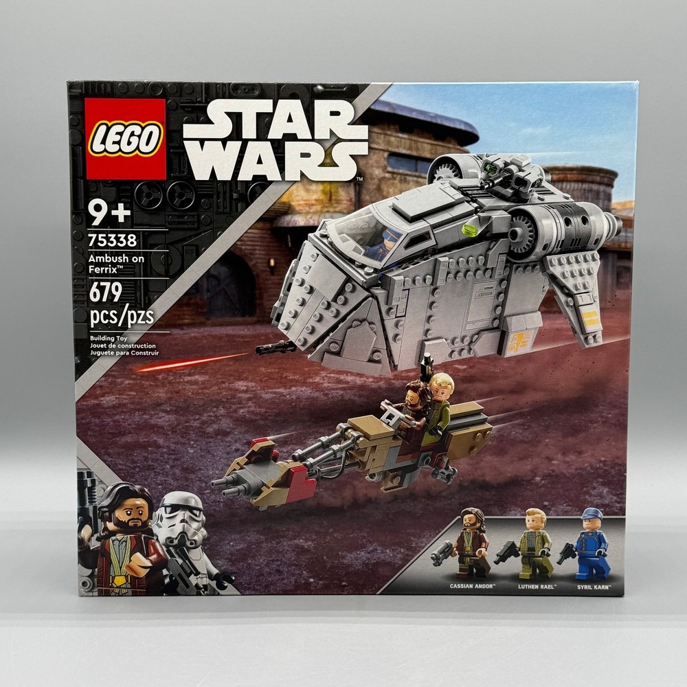 Lego #75338 Ambush on Ferrix Star Wars Retired Brand New Sealed